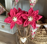 Image 1 of #9 Rustic Forever Flowers Bright Pink