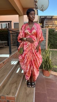 Image 3 of soft boubou maxi dress