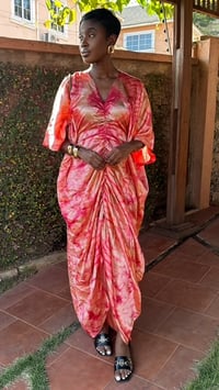 Image 4 of soft boubou maxi dress