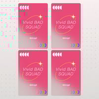 Image 4 of vivid bad squad photocards