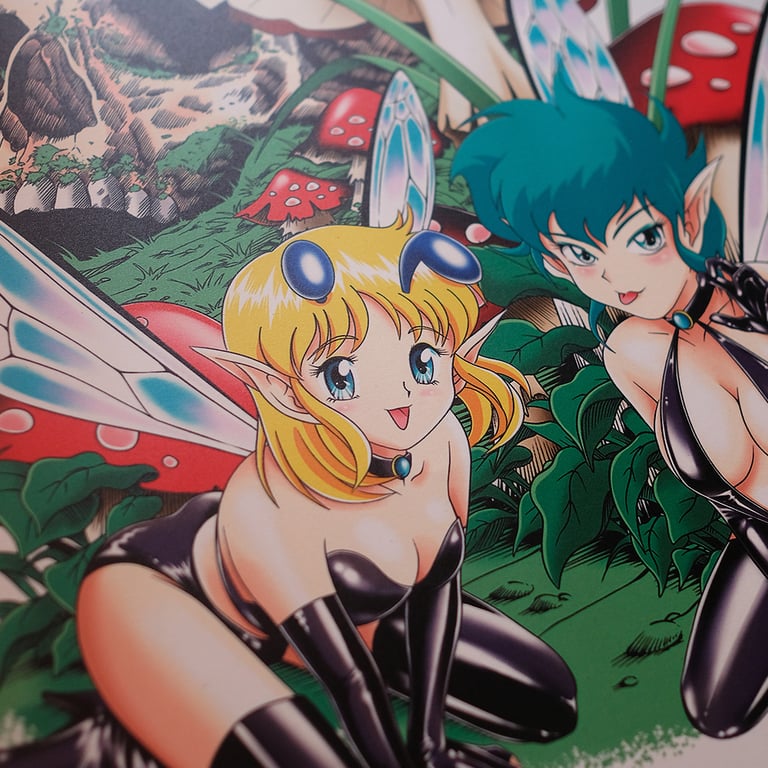 BONDAGE FAIRIES ART PRINT Image 3