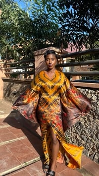 Image 2 of pheonix maxi boubou dress