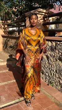 Image 4 of pheonix maxi boubou dress