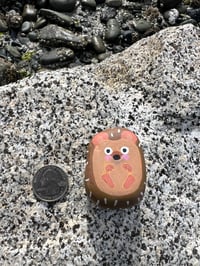 Image 2 of Prickles the Porcupine Rock 🦔🤎