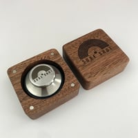 Image 1 of 45 RPM ADAPTER WOODEN CASE - MODEL C