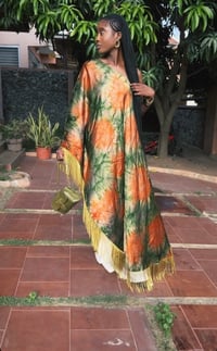 Image 2 of genesis fringe maxi dress