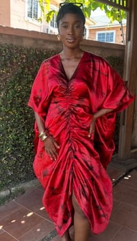 Image 4 of love maxi boubou dress