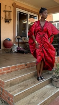 Image 3 of love maxi boubou dress