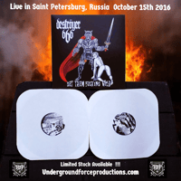 Image 2 of DESTROYER 666 - Set Them Fucking Wild (12" DOUBLE LP) Limited 150 Hand numbered copies