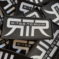 Rites to Ruin Fabric Patch