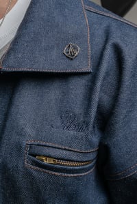 Image 17 of Raw denim Work Jacket