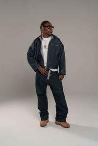 Image 7 of Raw denim Work Jacket