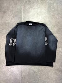 Image 3 of Sunfaded swords long sleeve - black