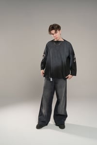 Image 15 of Sunfaded swords long sleeve - black