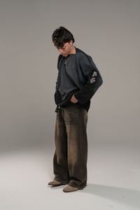 Image 14 of Sunfaded swords long sleeve - black