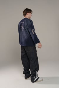 Image 17 of Sunfaded swords long sleeve - blue