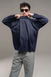 Image 6 of Sunfaded swords long sleeve - blue