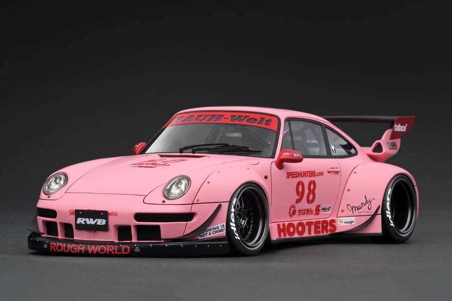 Image of 1/18 RWB Hooters 993 (Nakai-san's own car)