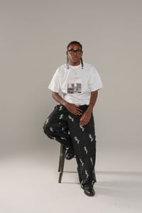 Image 6 of Pleated wide trousers (𝑙𝑖𝑚𝑖𝑡𝑒𝑑 𝑖𝑡𝑒𝑚)