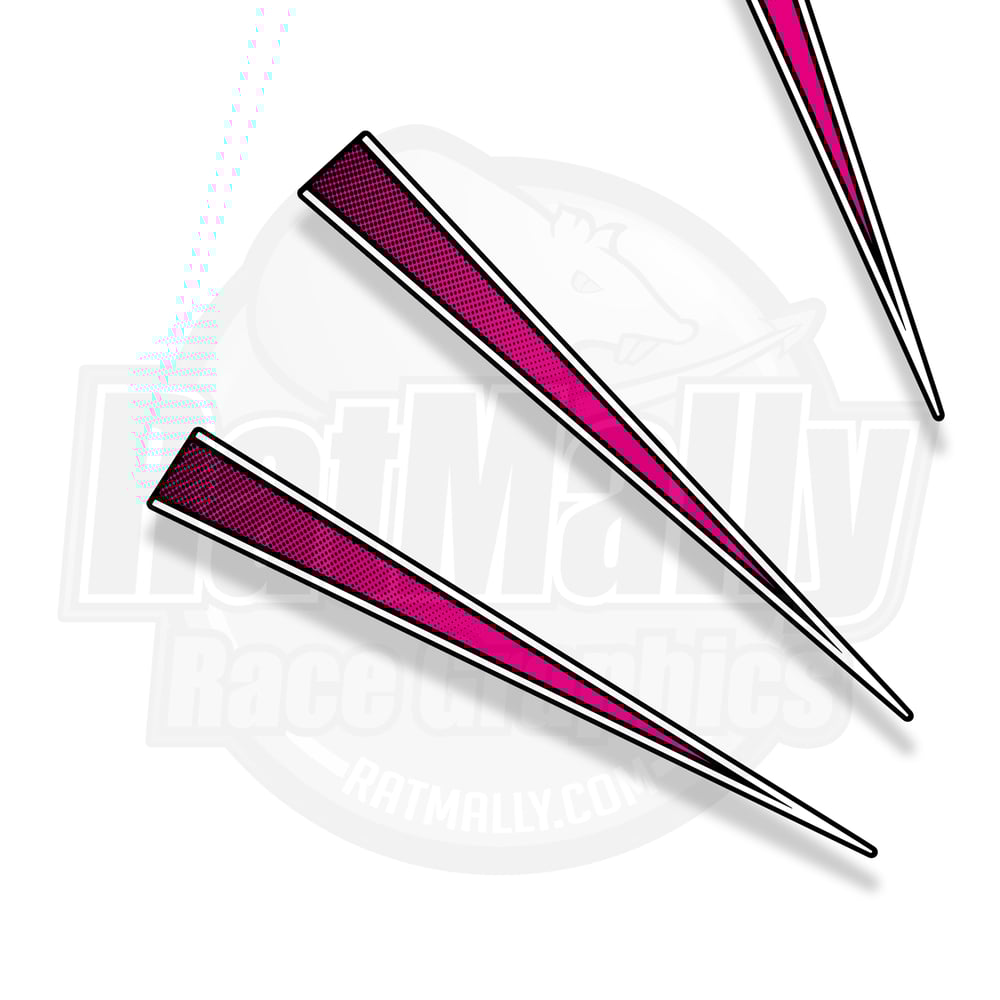 Image of Winter Test style stripes set