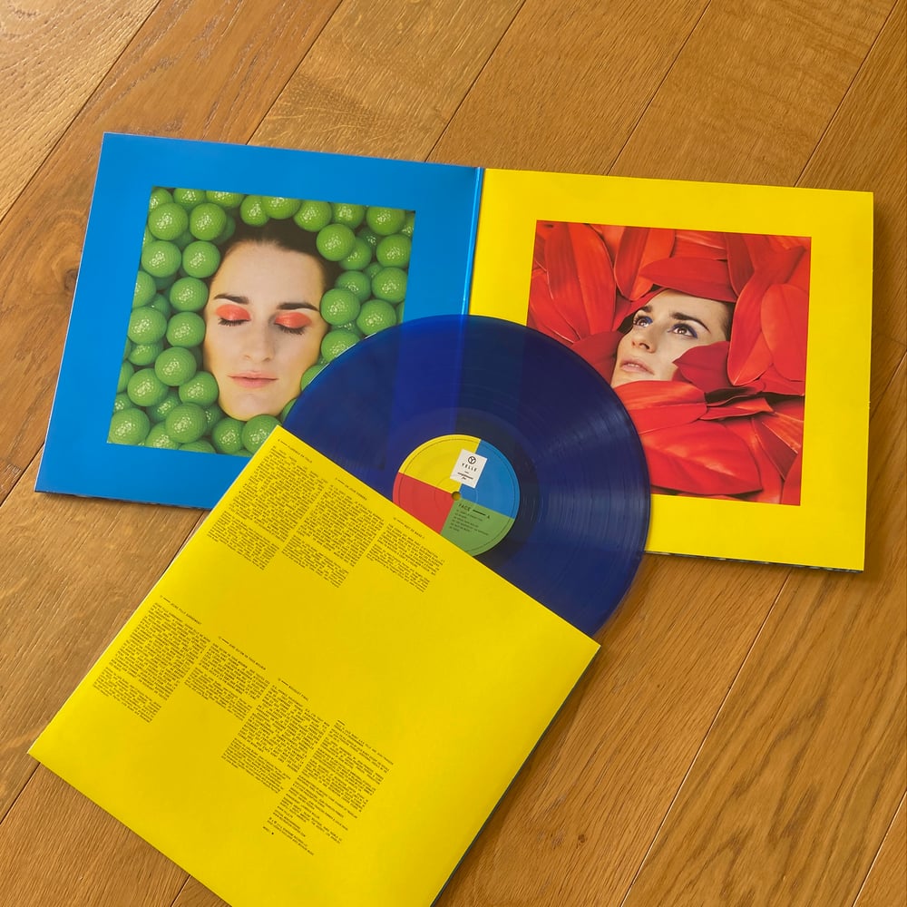 Image of Yelle "Completement Fou" 💙 transparent blue vinyl edition! (free shipping)