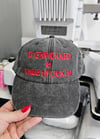 Overworked & underfcked Low-Profile Vintage Cap