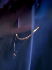 Image 1 of Cross Jade Necklace