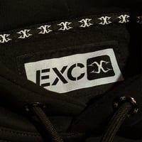 Image 4 of EXCHOODV1.0 (330 GSM)  hoody -black - without back Embroidery X