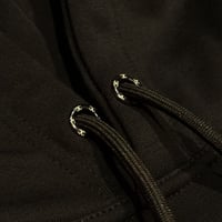 Image 6 of EXCHOODV1.0 (330 GSM)  hoody -black - without back Embroidery X