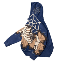 Image 3 of Brown spiderweb skeleton ( XL )