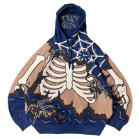 Image 2 of Brown spiderweb skeleton ( XL )