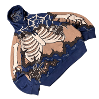 Image 1 of Brown spiderweb skeleton ( XL )