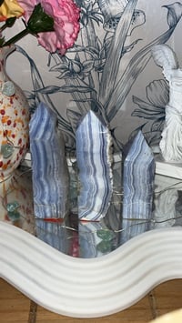 Image 3 of Blue Lace Agate Point - A