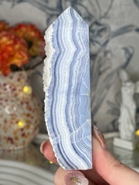 Image 1 of Blue Lace Agate Point - C