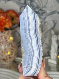 Image 3 of Blue Lace Agate Point - C