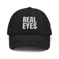 Image 1 of From REALIZE to REAL EYES - Distressed Dad Hat