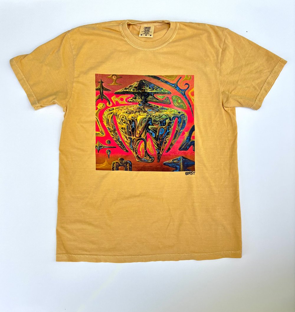 'Below My Chest, Above My Stomach and Inward About 4 Inches' Exhibition T