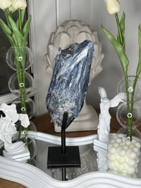 Image 2 of Blue Kyanite on Stand
