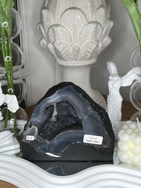 Image 3 of Black Amethyst Cathedral Pair
