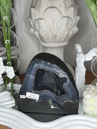 Image 1 of Black Amethyst Cathedral Pair