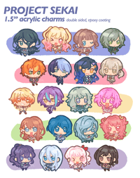 Project Sekai Keychains PREORDERS