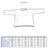 Image 19 of Sunfaded swords long sleeve - black