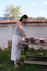 Image 2 of HORTENSIA Light Cotton Pants