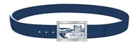 Image 1 of Brand logo enamel belt 