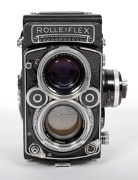 Image 2 of Rolleiflex 6X6 TLR 2.8F Medium format film camera with Planar 80mm F2.8 FULL CLA #0559