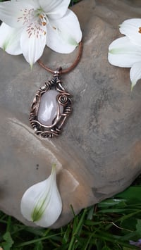 Image 4 of Rose Quartz - nature-pendant 
