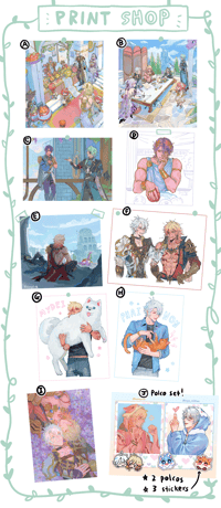 Image 2 of HSR Mini prints ✨