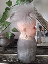 Image 3 of Original and unique horror doll. Hauntingly strange collectable handmade art doll. Custom made geek