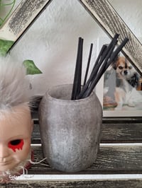 Image 7 of Original and unique horror doll. Hauntingly strange collectable handmade art doll. Custom made geek
