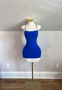 Image 1 of Nicki rhinestone mini dress 
